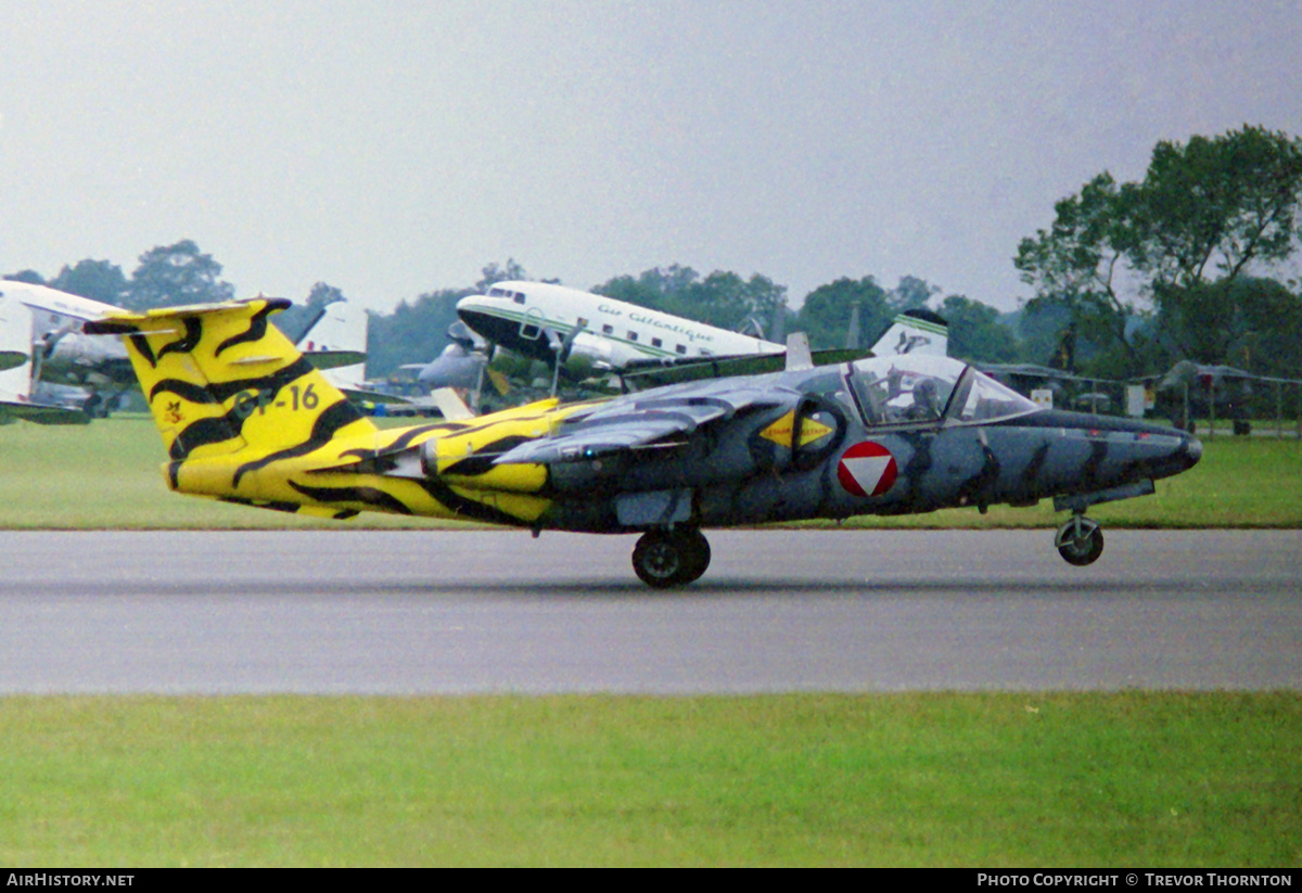 Aircraft Photo of GF-16 | Saab 105OE | Austria - Air Force | AirHistory.net #432737