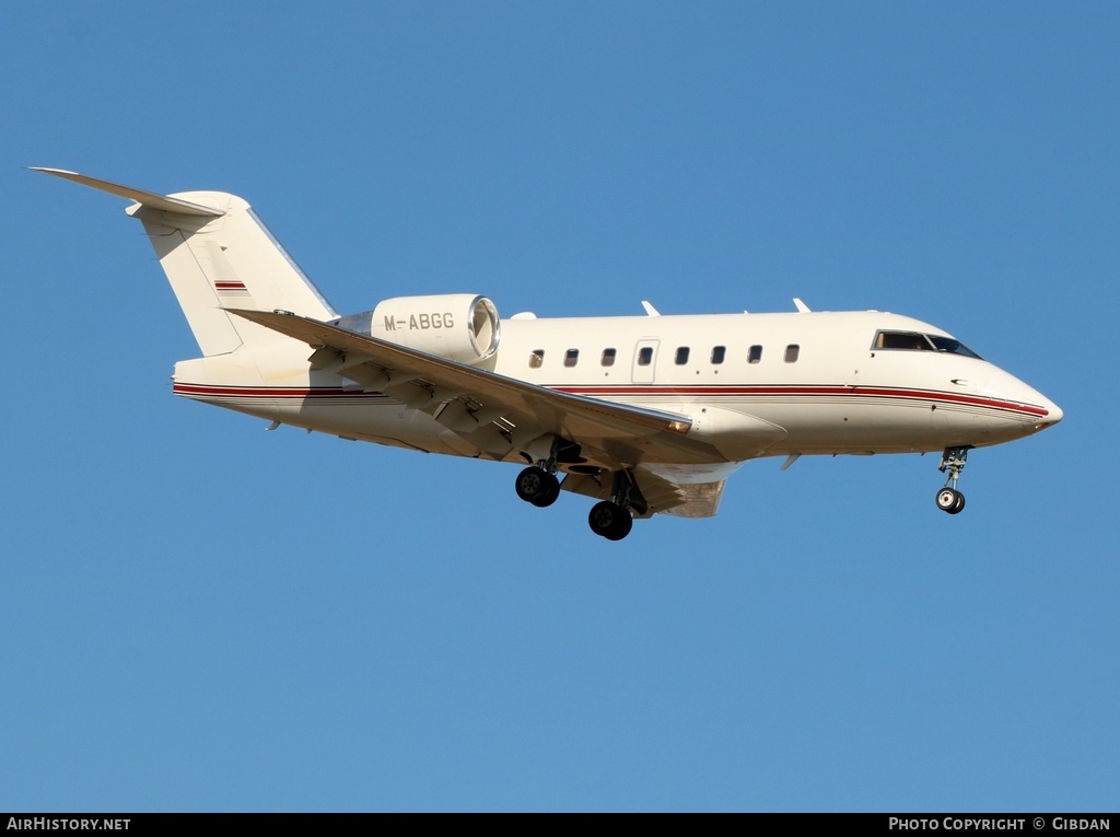 Aircraft Photo of M-ABGG | Bombardier Challenger 604 (CL-600-2B16) | AirHistory.net #432747