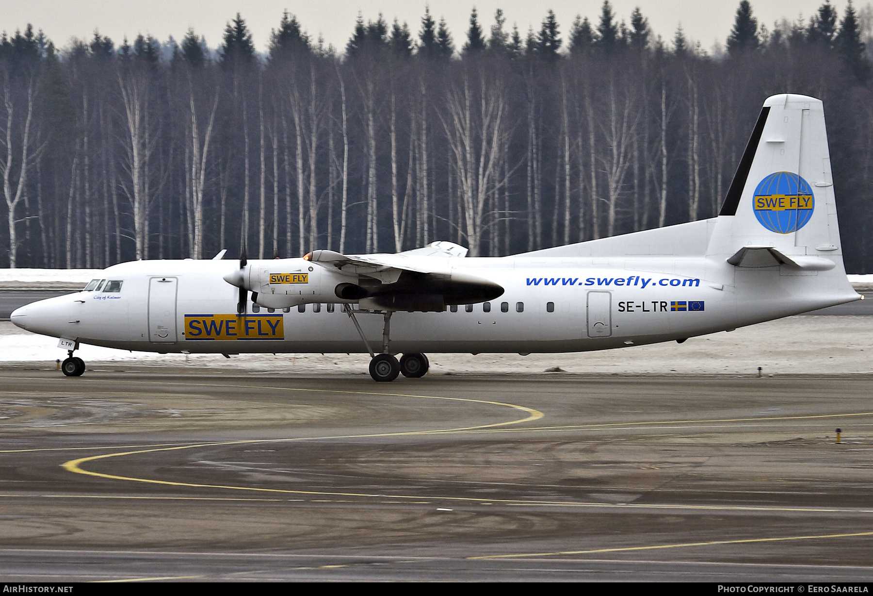 Aircraft Photo of SE-LTR | Fokker 50 | Swe Fly | AirHistory.net #432757