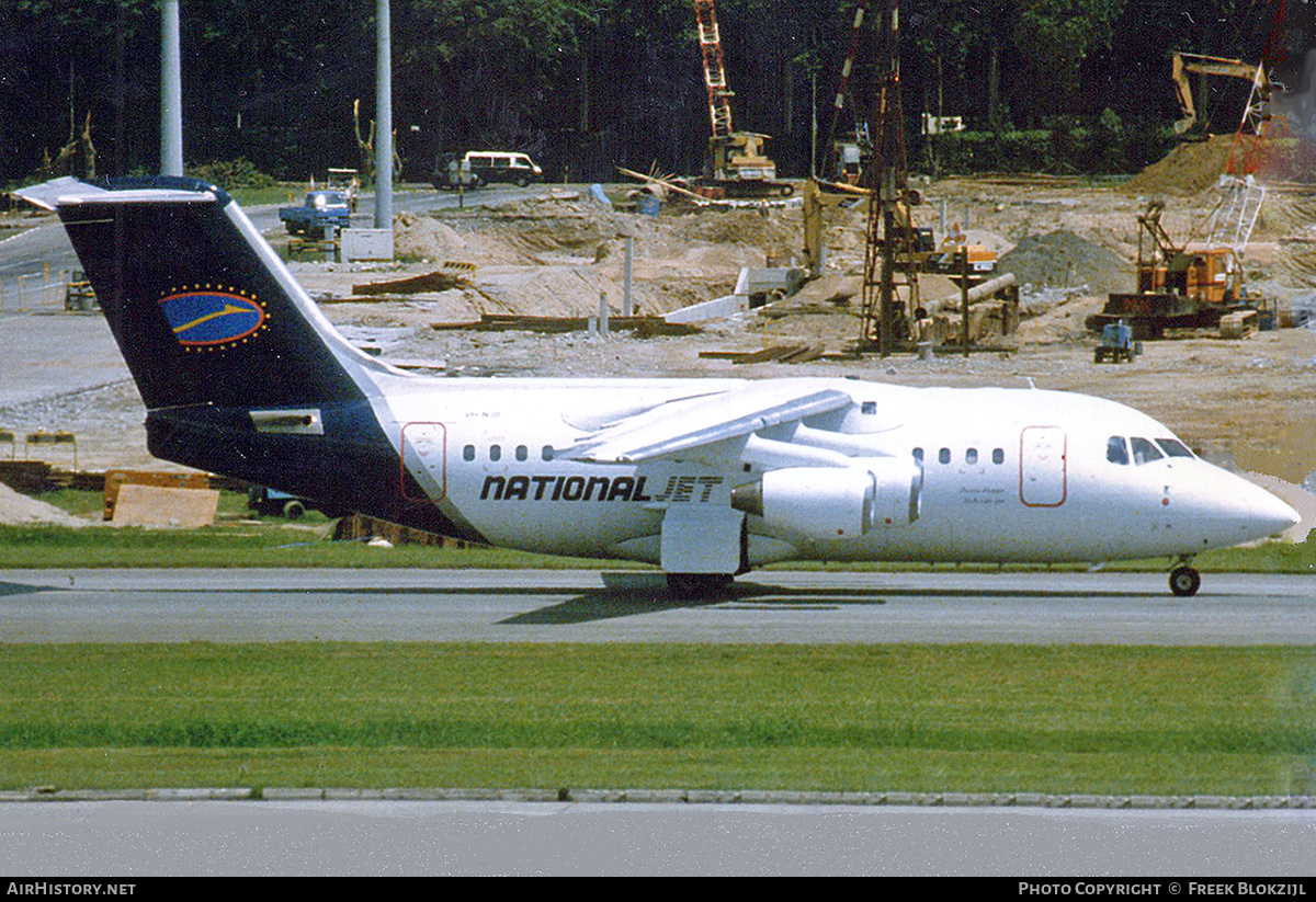 Aircraft Photo of VH-NJD | British Aerospace BAe-146-100 | National Jet Systems | AirHistory.net #432763