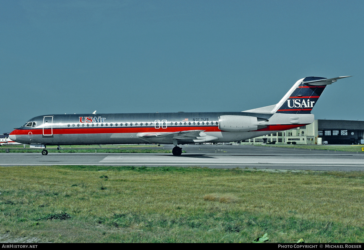 Aircraft Photo of N857US | Fokker 100 (F28-0100) | USAir | AirHistory.net #432764
