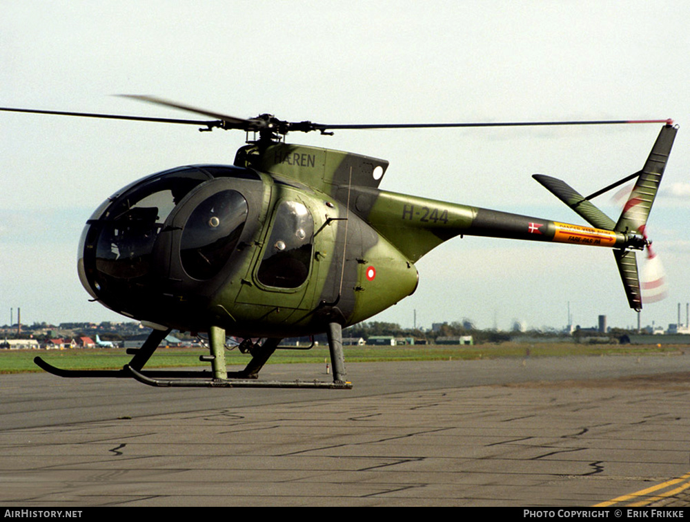 Aircraft Photo of H-244 | Hughes 500M (369HM) | Denmark - Army | AirHistory.net #432769