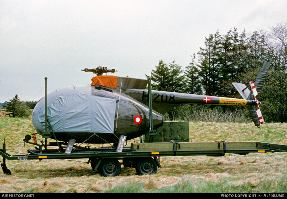 Aircraft Photo of H-208 | Hughes 500M (369HM) | Denmark - Army | AirHistory.net #432780