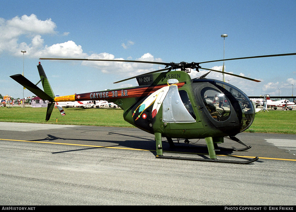 Aircraft Photo of H-201 | Hughes 500M (369HM) | Denmark - Army | AirHistory.net #432788