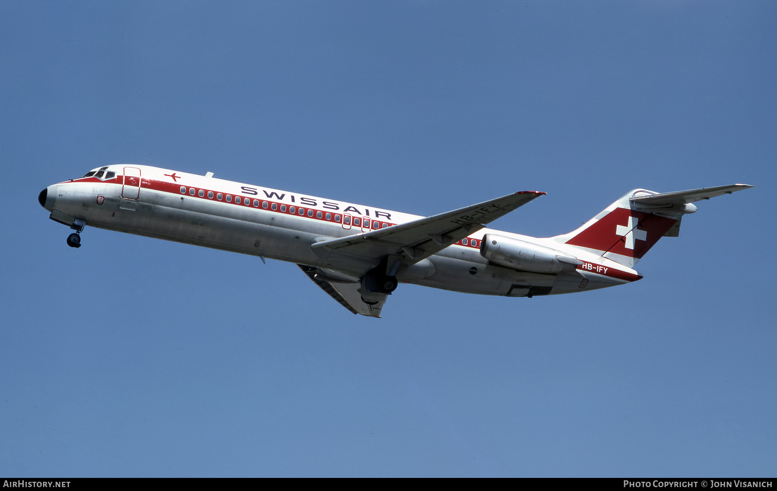 Aircraft Photo of HB-IFY | McDonnell Douglas DC-9-32 | Swissair | AirHistory.net #432803