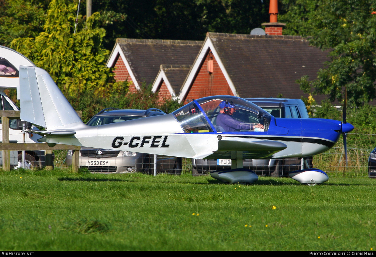 Aircraft Photo of G-CFEL | Evektor-Aerotechnik EV-97A Eurostar | AirHistory.net #432834