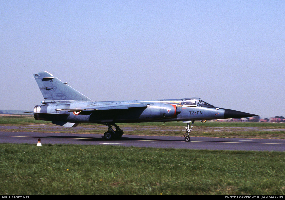 Aircraft Photo of 81 | Dassault Mirage F1C | France - Air Force | AirHistory.net #432836