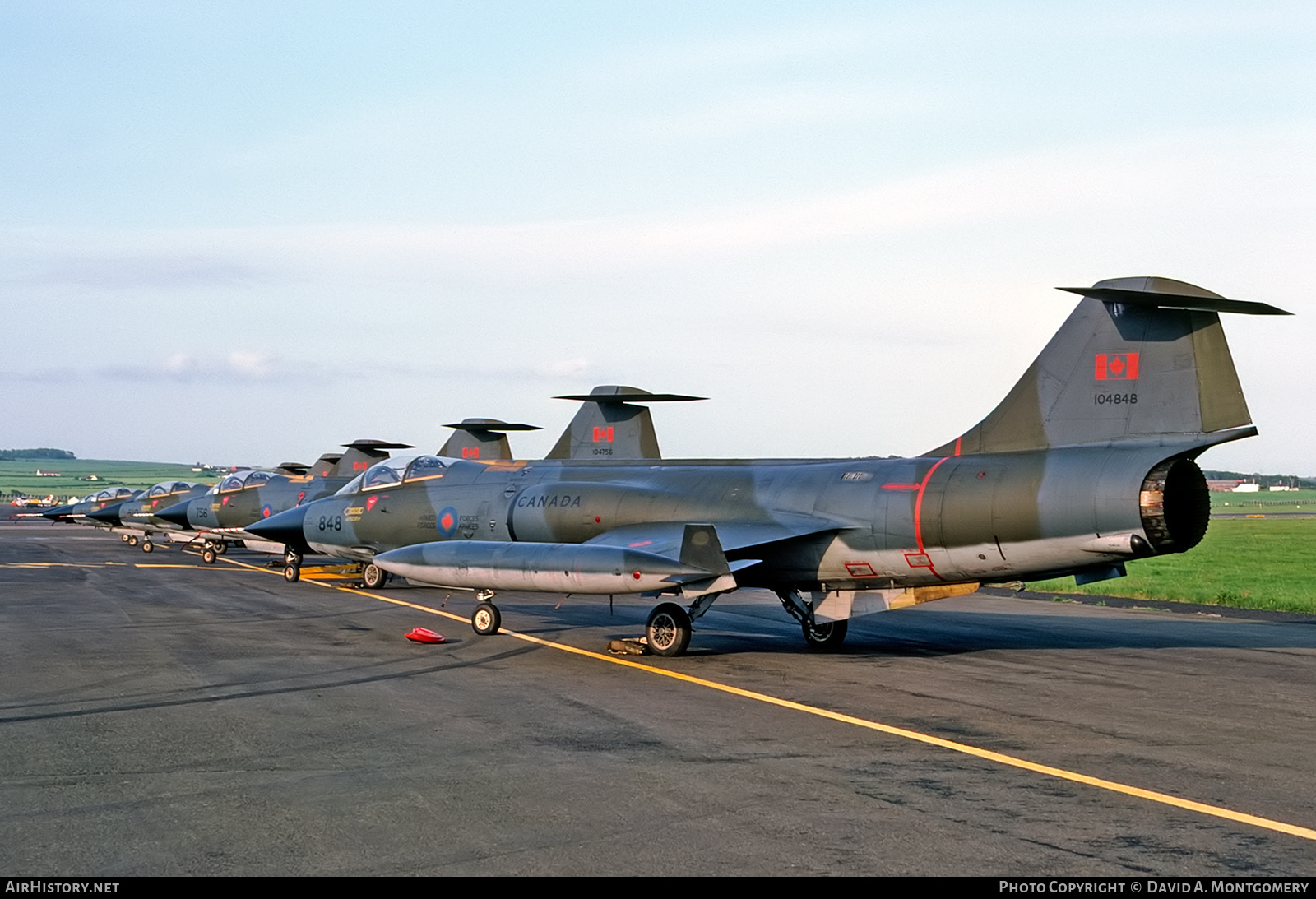 Aircraft Photo of 104848 | Canadair CF-104 Starfighter | Canada - Air Force | AirHistory.net #432837