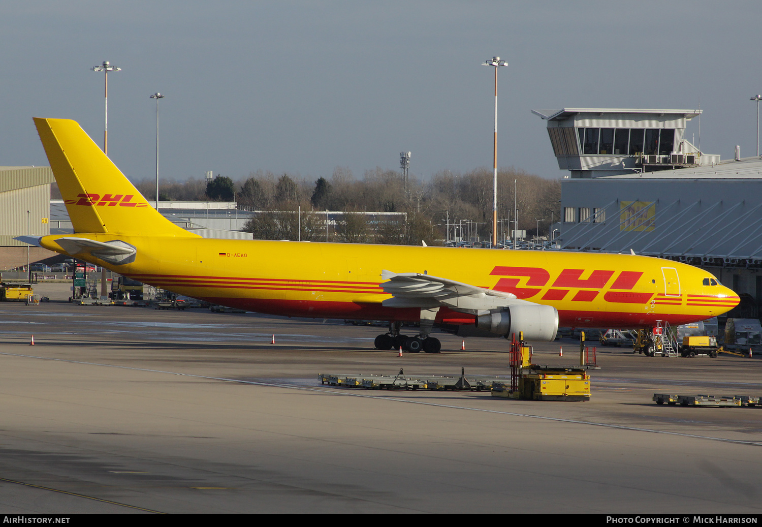 Aircraft Photo of D-AEAO | Airbus A300B4-622R(F) | DHL International | AirHistory.net #432845