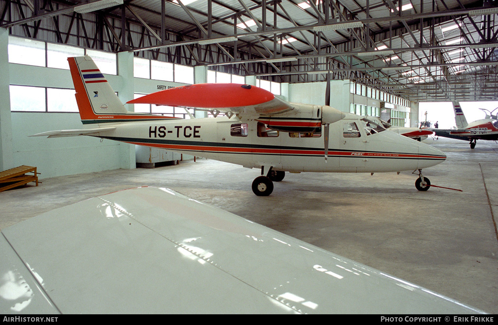 Aircraft Photo of HS-TCE | Partenavia P-68C | AirHistory.net #432856