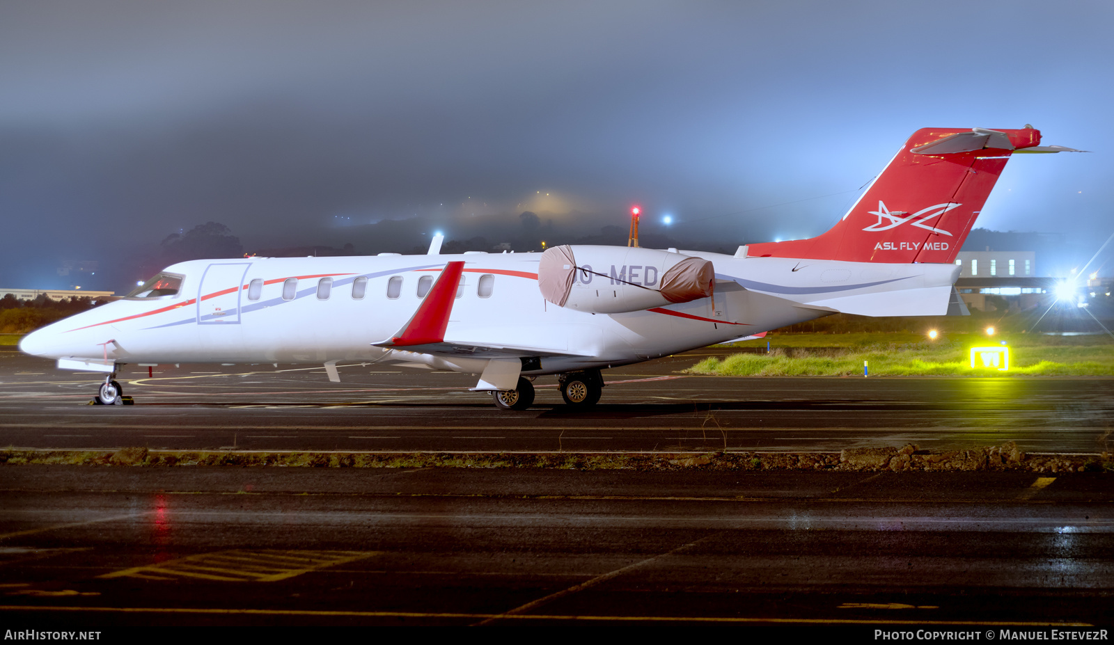 Aircraft Photo of OO-MED | Learjet 45 | ASL Fly Med | AirHistory.net #432868
