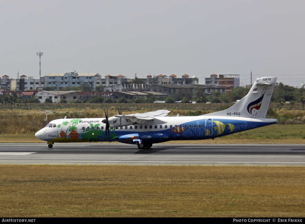 Aircraft Photo of HS-PGG | ATR ATR-72-500 (ATR-72-212A) | Bangkok Airways | AirHistory.net #432873