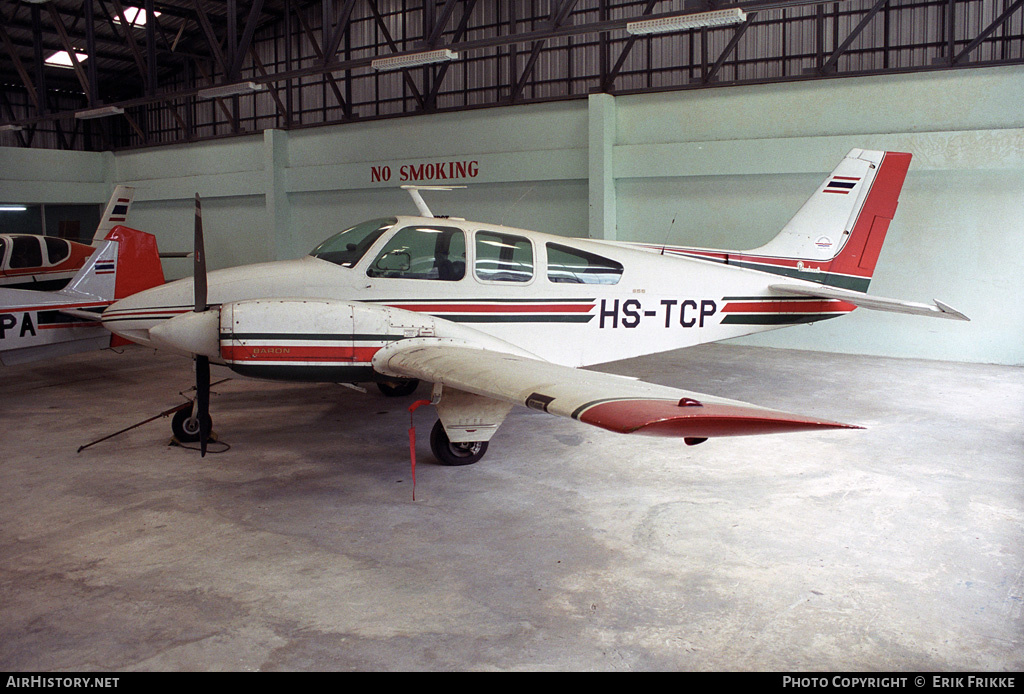 Aircraft Photo of HS-TCP | Beech 95-B55 Baron | Civil Aviation Training Center - CATC | AirHistory.net #432881