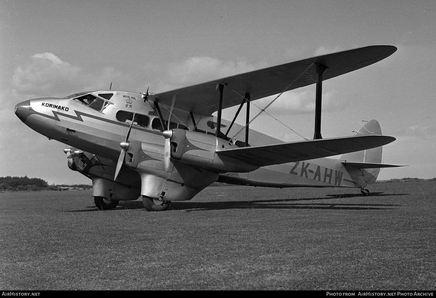 Aircraft Photo of ZK-AHW | De Havilland D.H. 86 Express | Union Airways | AirHistory.net #432897