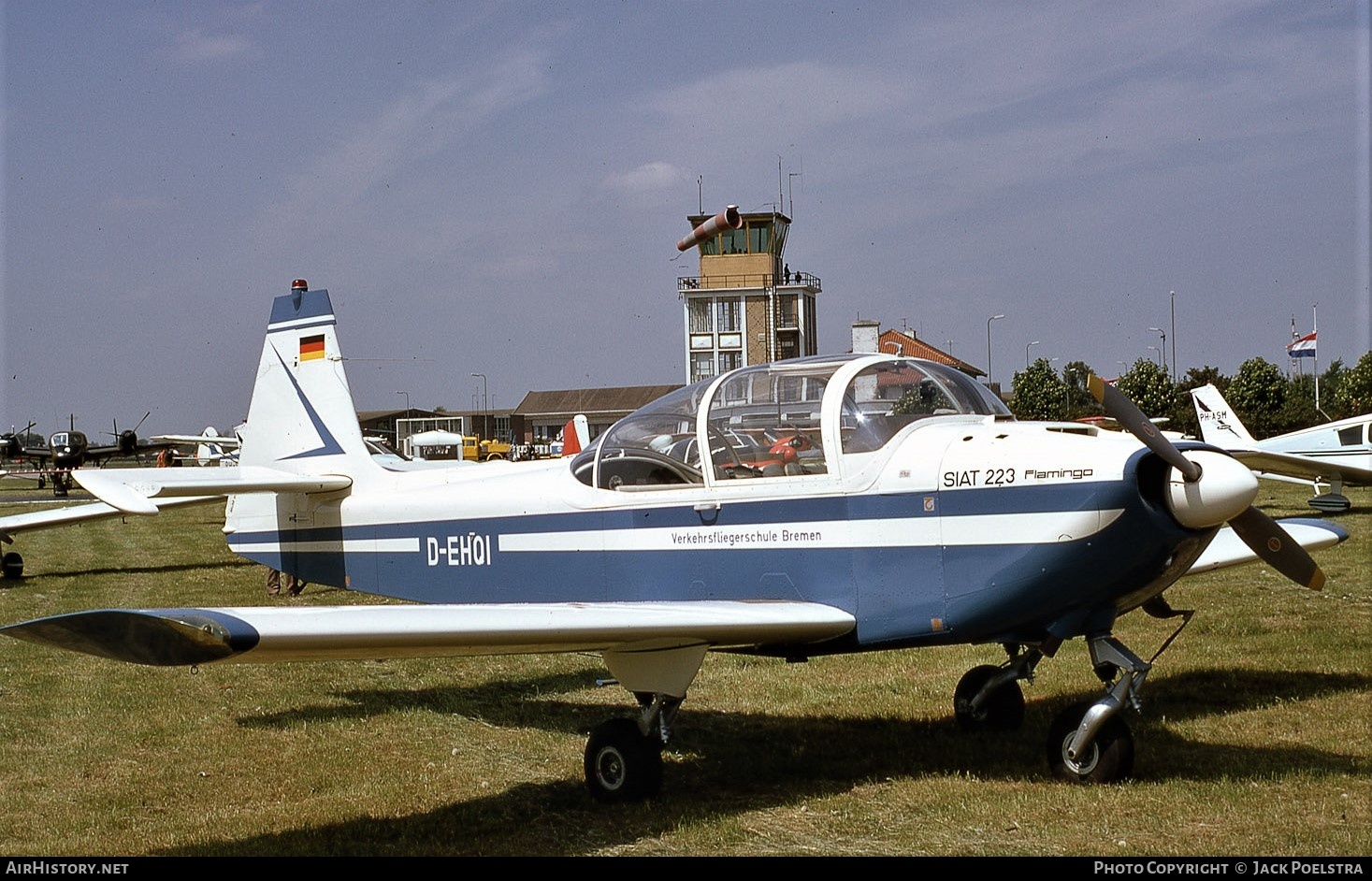 Aircraft Photo of D-EHQI | SIAT 223A-1 Flamingo | Verkehrsfliegerschule Bremen | AirHistory.net #432934