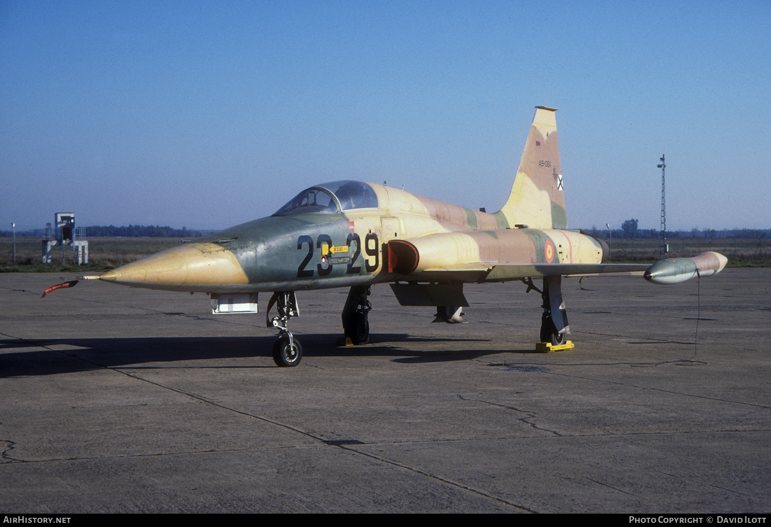 Aircraft Photo of A9-051 | Northrop SF-5A Freedom Fighter | Spain - Air Force | AirHistory.net #432953
