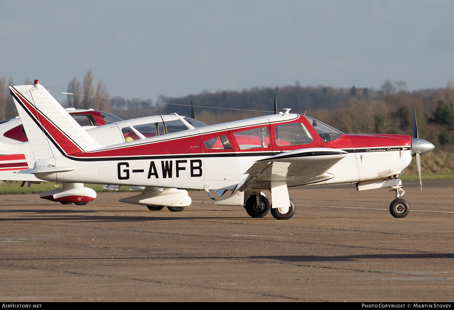 Aircraft Photo of G-AWFB | Piper PA-28R-180 Cherokee Arrow | AirHistory.net #432954