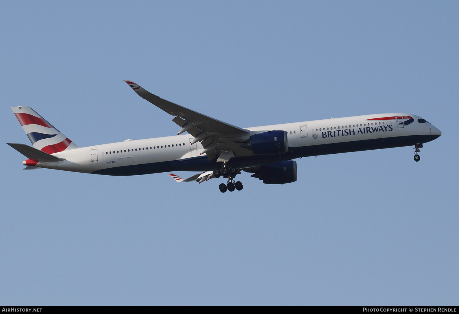 Aircraft Photo of G-XWBC | Airbus A350-1041 | British Airways | AirHistory.net #432974