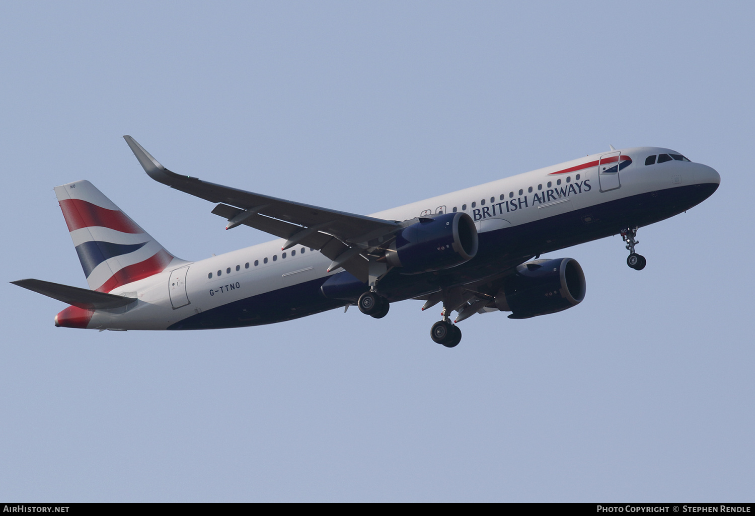 Aircraft Photo of G-TTNO | Airbus A320-251N | British Airways | AirHistory.net #432981