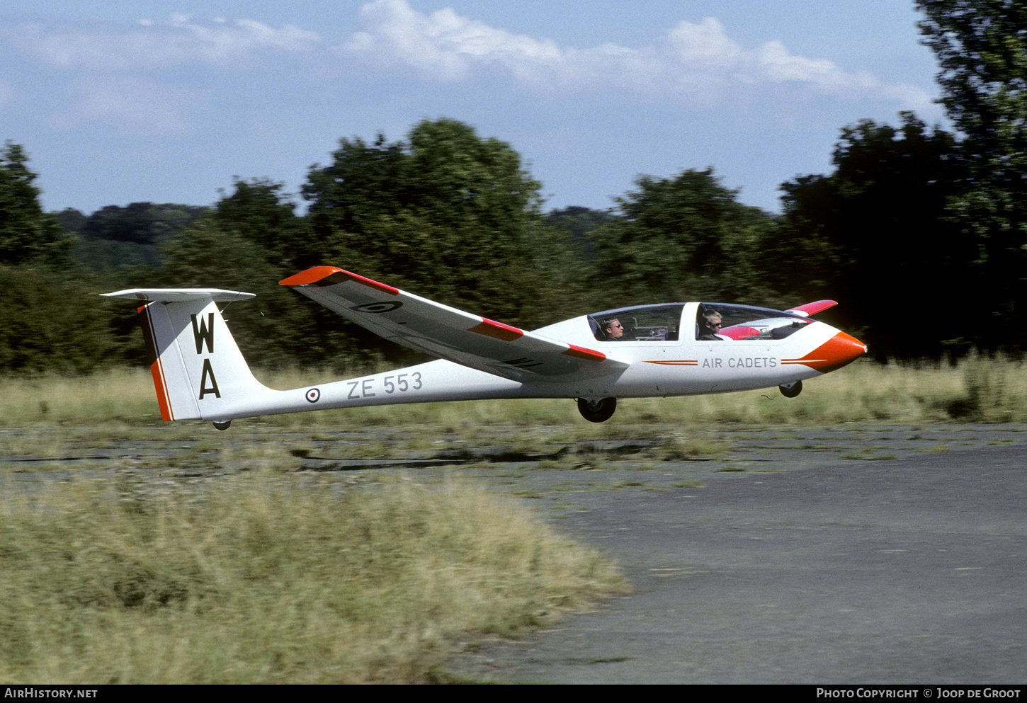 Aircraft Photo of ZE553 | Grob G-103A Viking TX1 | UK - Air Force | AirHistory.net #432994