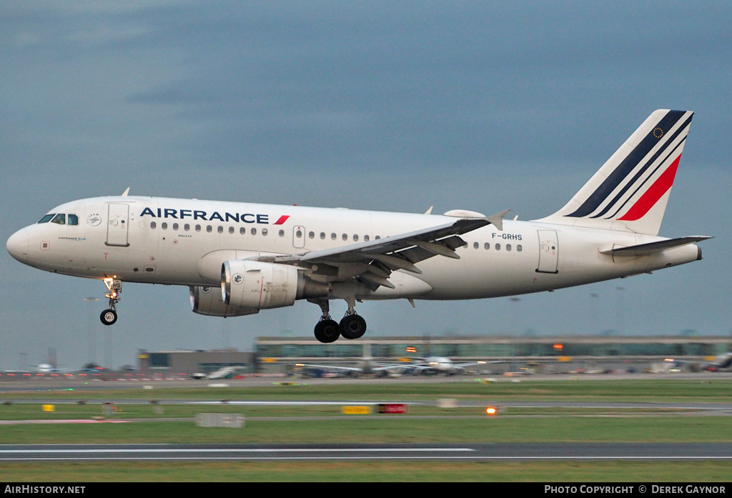 Aircraft Photo of F-GRHS | Airbus A319-111 | Air France | AirHistory.net #433000