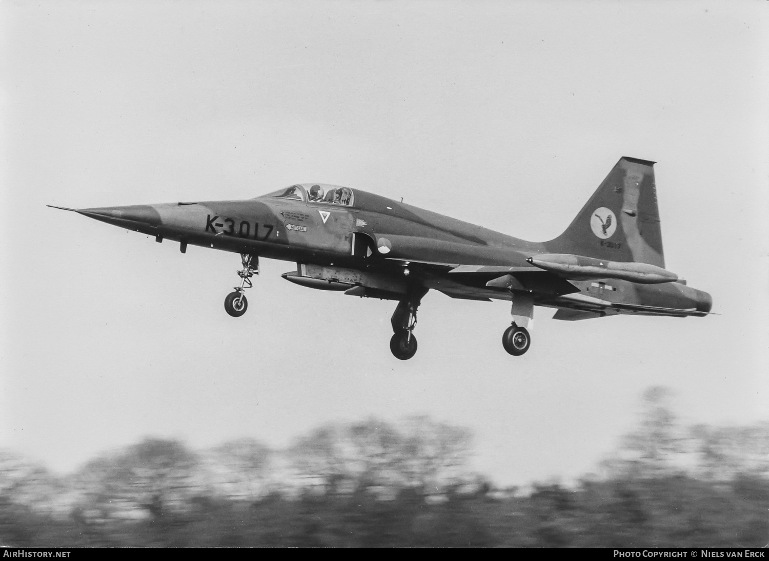 Aircraft Photo of K-3017 | Canadair NF-5A | Netherlands - Air Force | AirHistory.net #433011