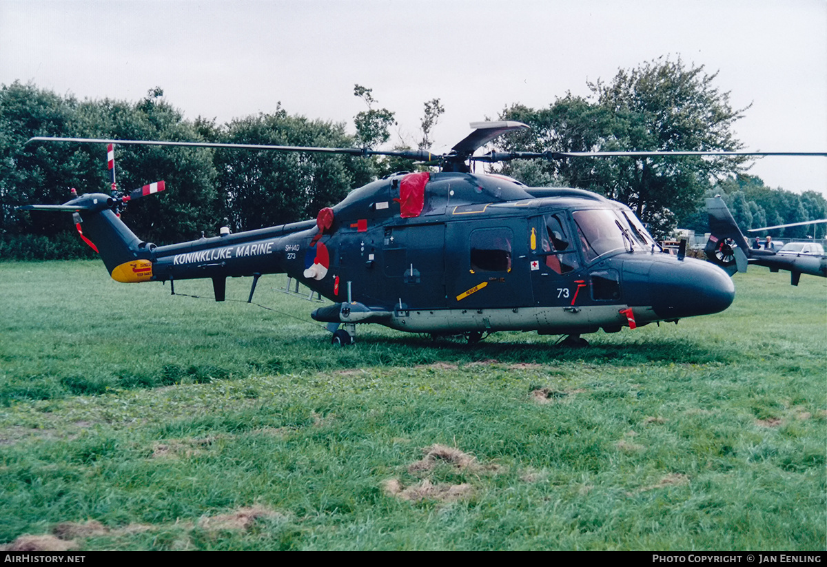 Aircraft Photo of 273 | Westland SH-14D Lynx (WG-13) | Netherlands - Navy | AirHistory.net #433024