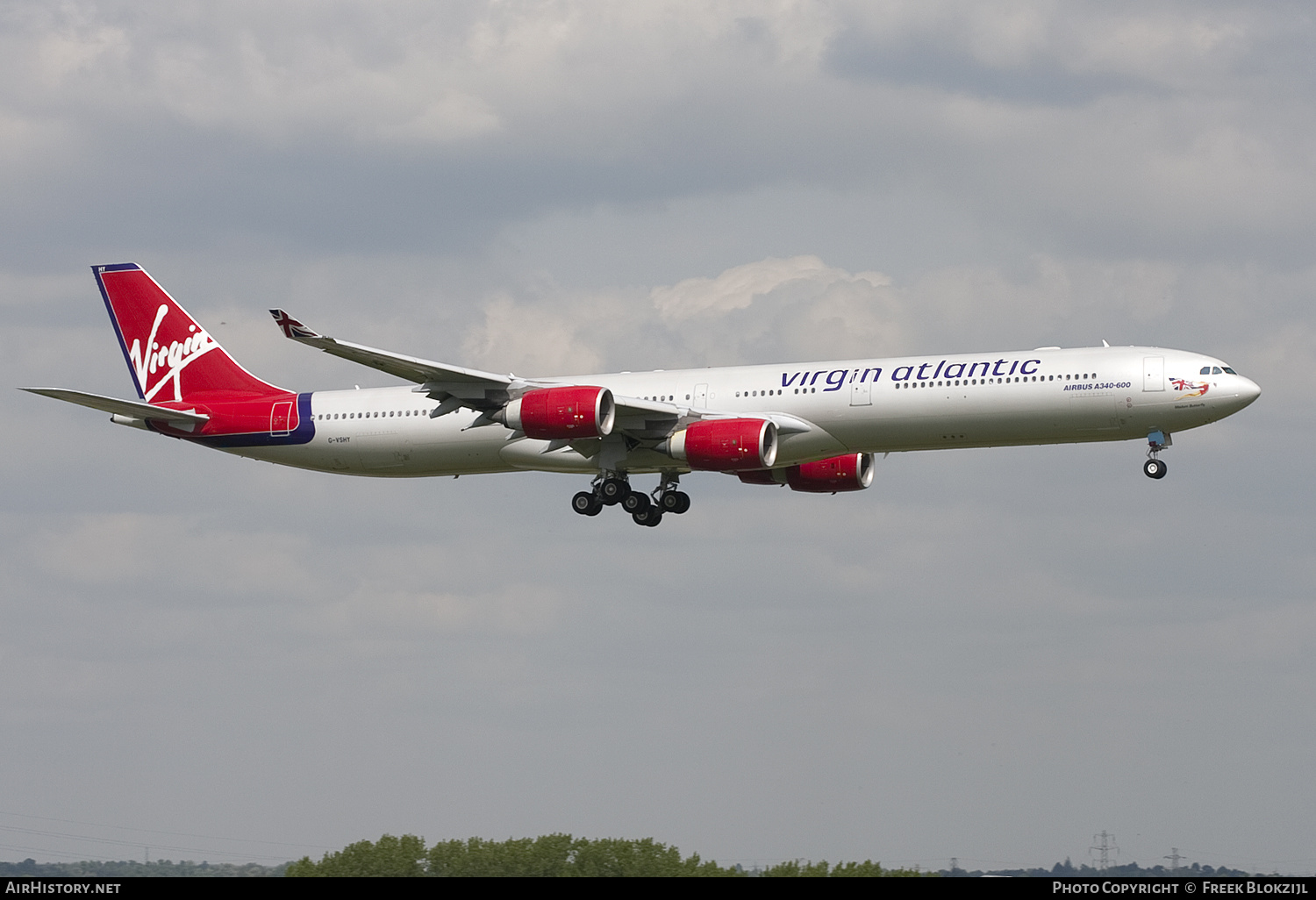 Aircraft Photo of G-VSHY | Airbus A340-642 | Virgin Atlantic Airways | AirHistory.net #433035