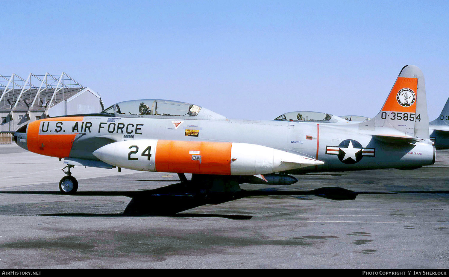 Aircraft Photo of 53-5854 | Lockheed T-33A | USA - Air Force | AirHistory.net #433042