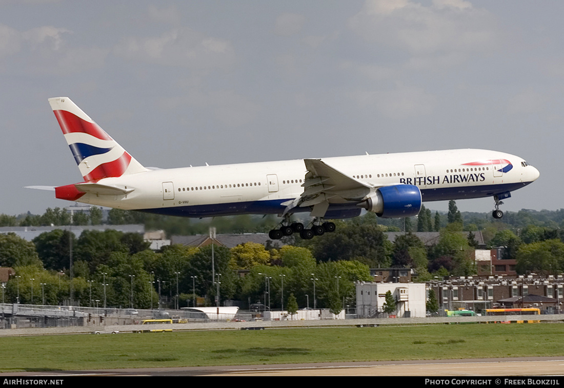 Aircraft Photo of G-VIIU | Boeing 777-236/ER | British Airways | AirHistory.net #433044