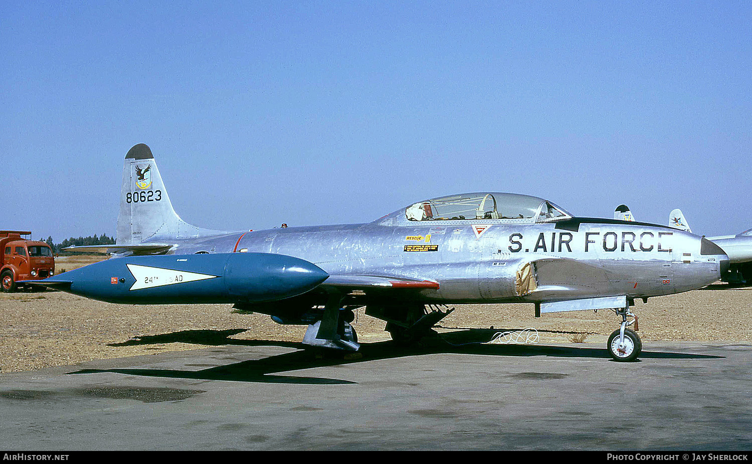 Aircraft Photo of 55-623 / 50623 | Lockheed T-33A | USA - Air Force | AirHistory.net #433052