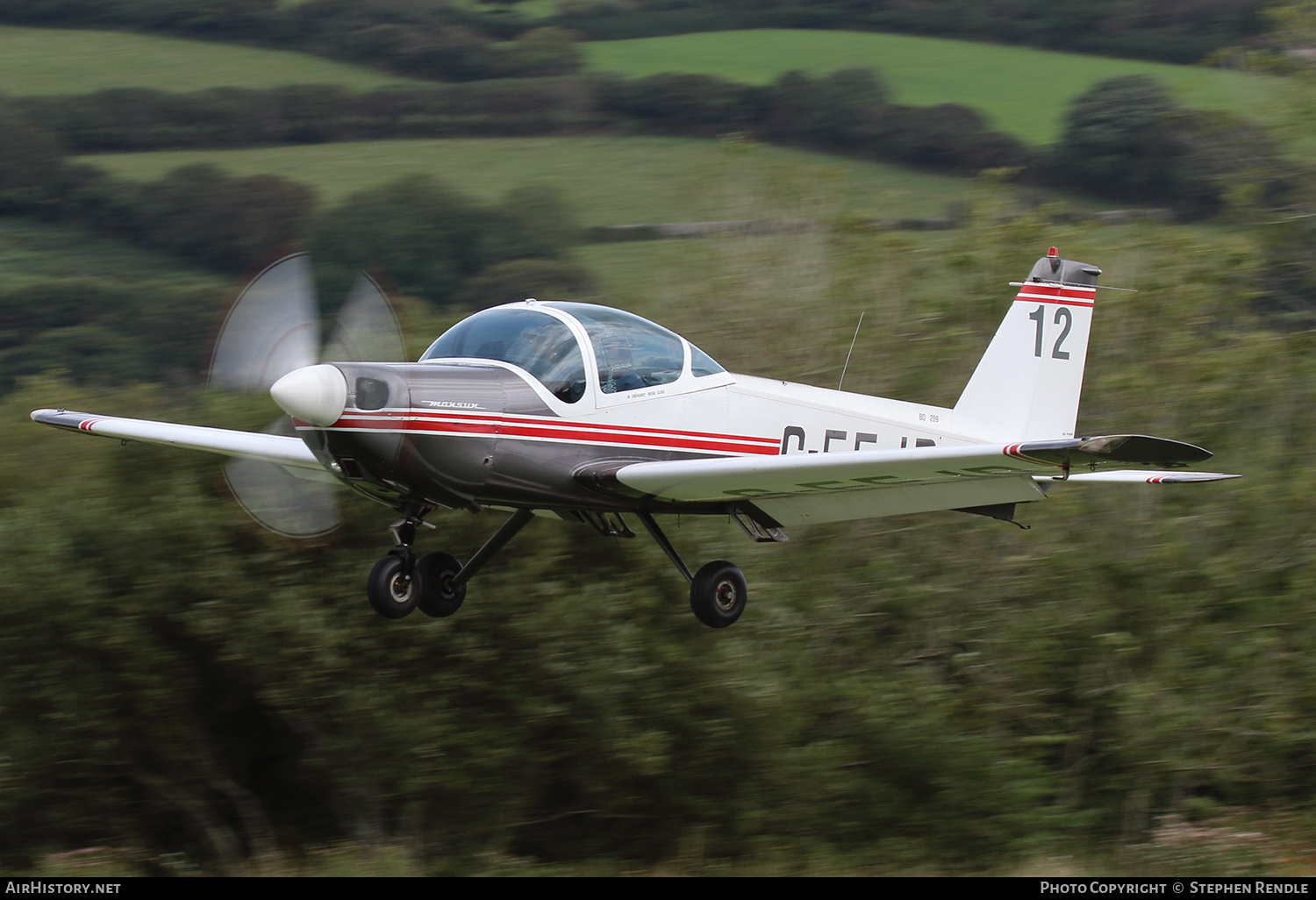 Aircraft Photo of G-EFJD | Bolkow BO-209 Monsun 160RV | AirHistory.net #433066