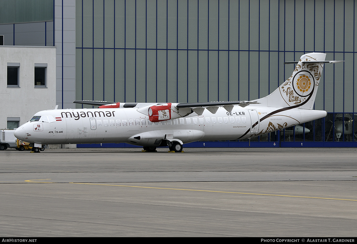 Aircraft Photo of OE-LKR | ATR ATR-72-600 (ATR-72-212A) | Myanmar National Airlines | AirHistory.net #433107