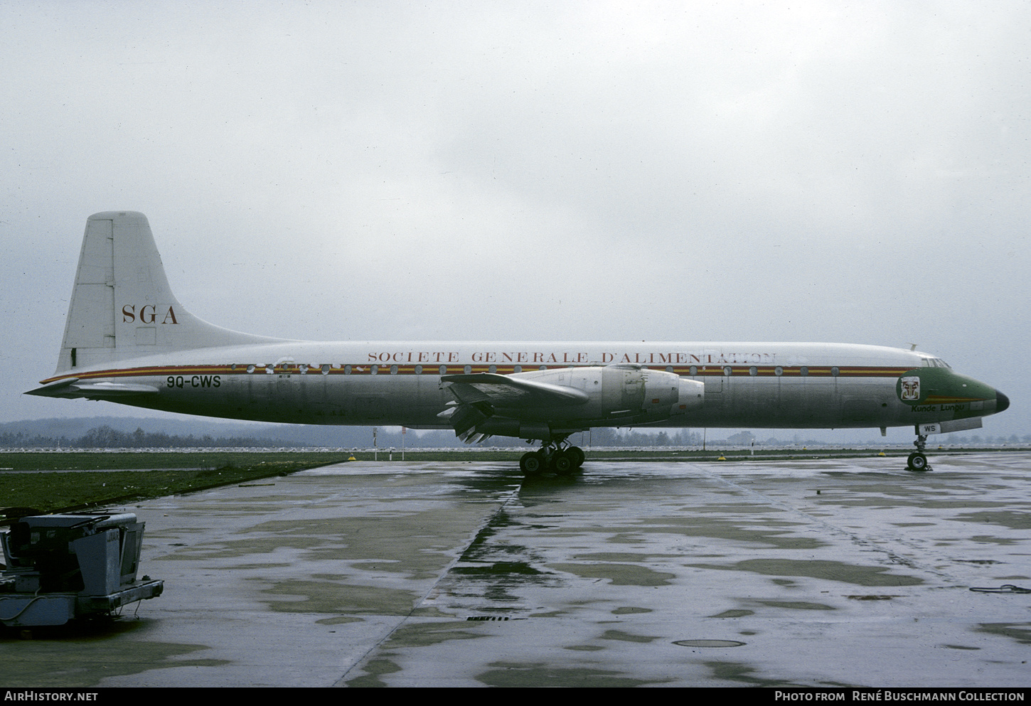 Aircraft Photo of 9Q-CWS | Canadair CC-106 Yukon (CL-44-6) | SGA - Societé Generale d'Alimentation | AirHistory.net #433120