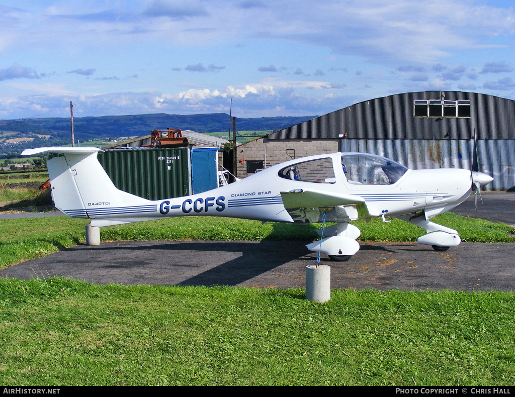 Aircraft Photo of G-CCFS | Diamond DA40D Diamond Star TDI | AirHistory.net #433123