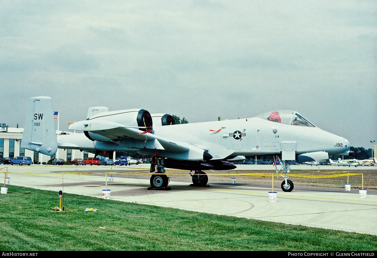 Aircraft Photo of 79-0192 / AF79-192 | Fairchild OA-10A Thunderbolt II | USA - Air Force | AirHistory.net #433133