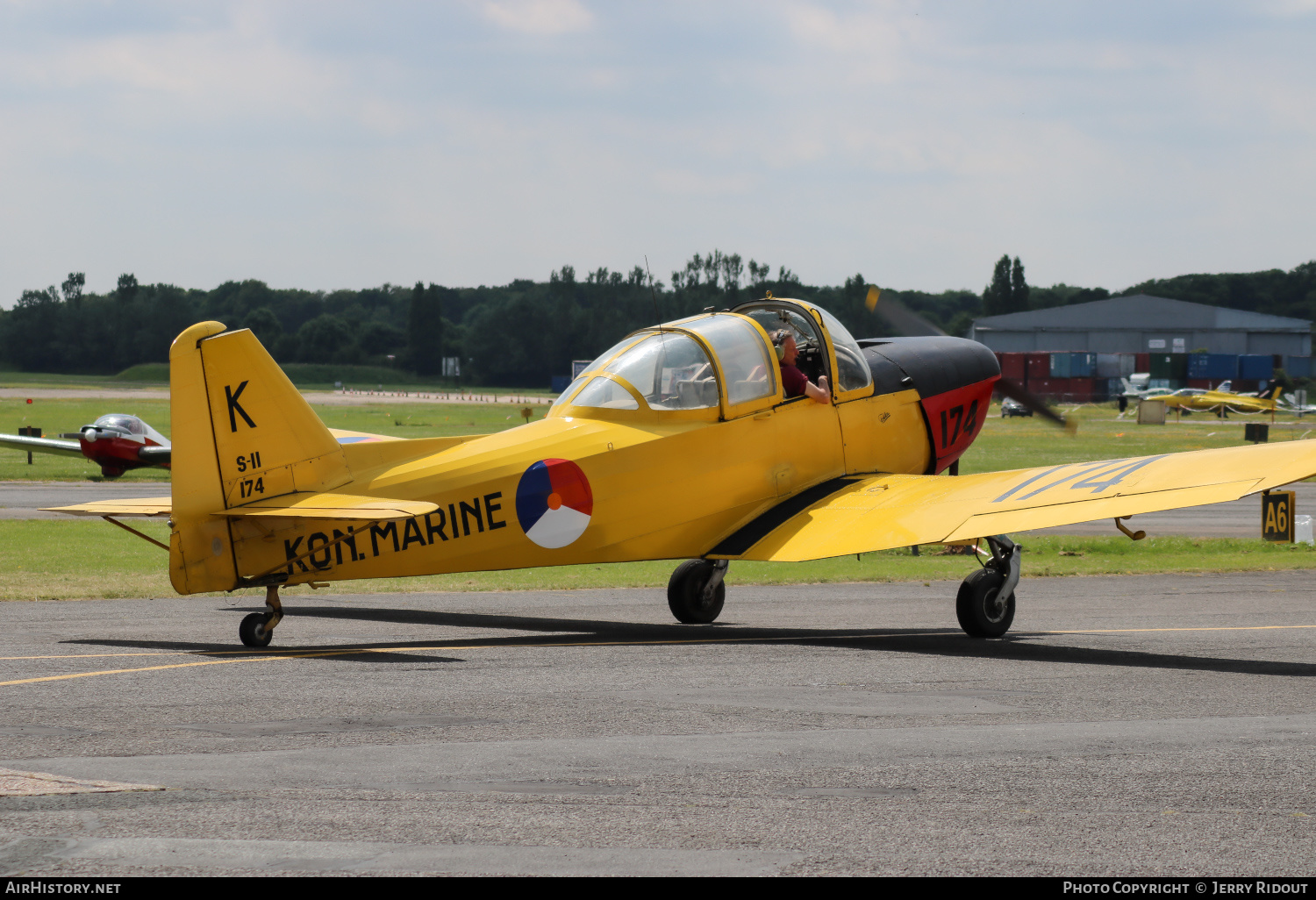 Aircraft Photo of G-BEPV / 174 | Fokker S.11-1 Instructor | Netherlands - Navy | AirHistory.net #433164