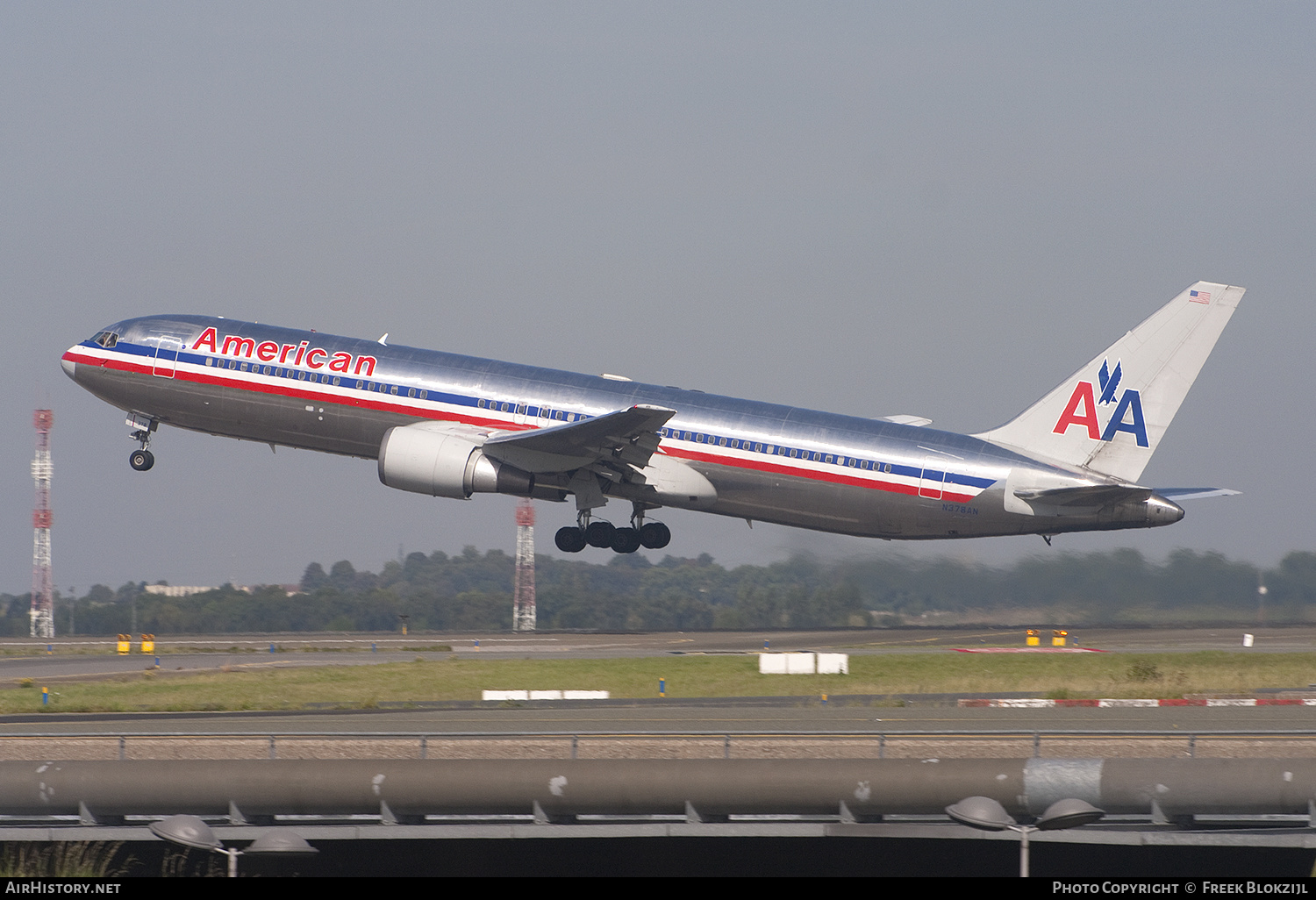 Aircraft Photo of N378AN | Boeing 767-323/ER | American Airlines | AirHistory.net #433165