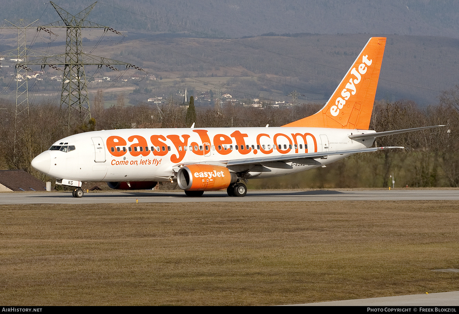 Aircraft Photo of G-EZKG | Boeing 737-73V | EasyJet | AirHistory.net #433167