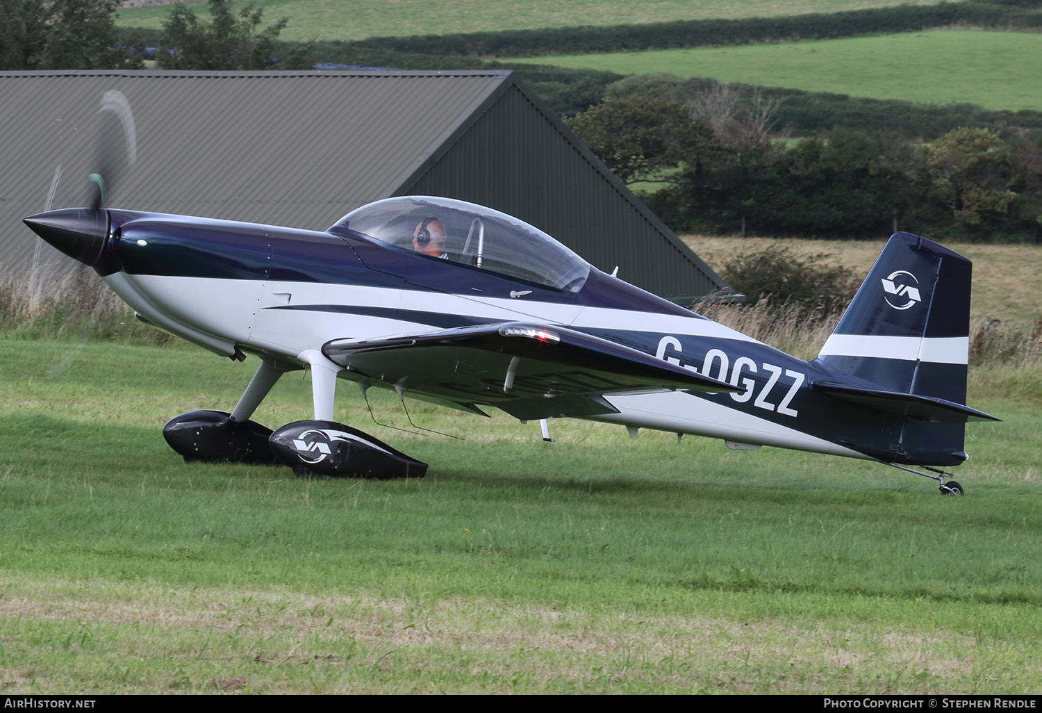 Aircraft Photo of G-OGZZ | Van's RV-8 | AirHistory.net #433174