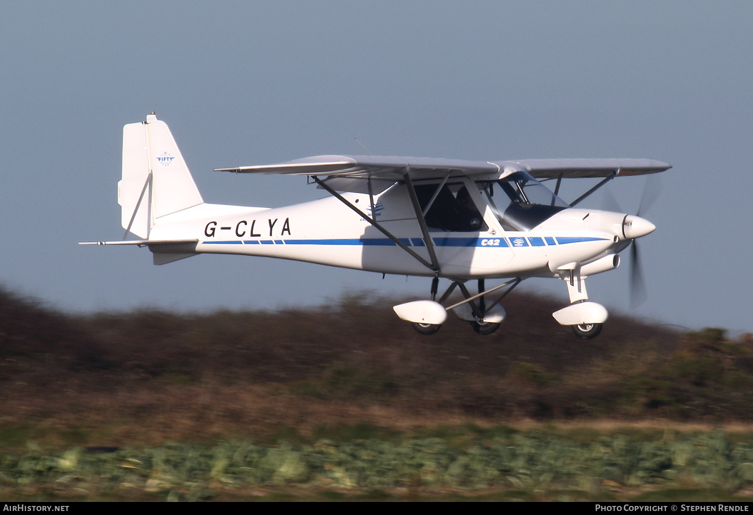 Aircraft Photo of G-CLYA | Comco Ikarus C42-FB80 Bravo | AirHistory.net #433181