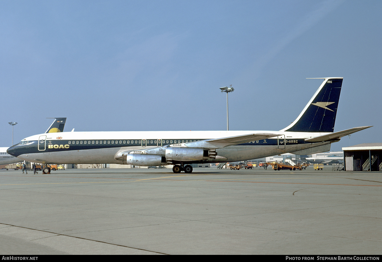 Aircraft Photo of G-ARRC | Boeing 707-436 | BOAC - British Overseas Airways Corporation | AirHistory.net #433183