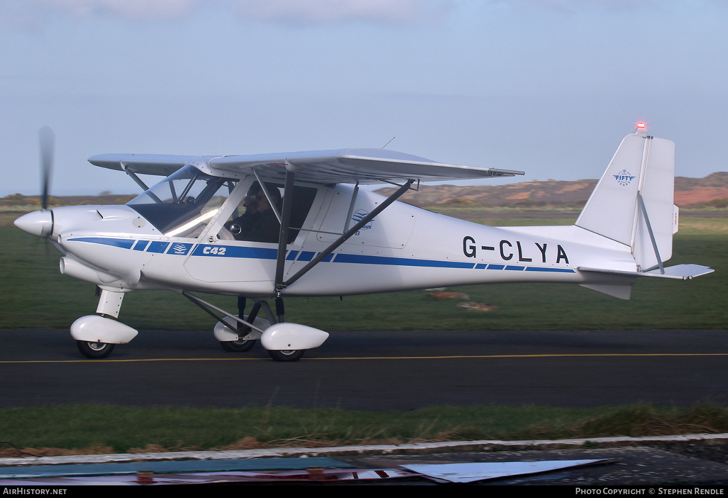 Aircraft Photo of G-CLYA | Comco Ikarus C42-FB80 Bravo | AirHistory.net #433196