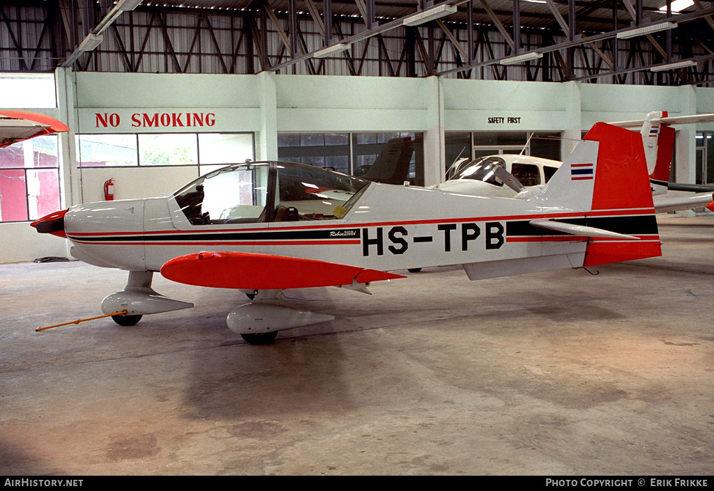 Aircraft Photo of HS-TPB | Robin R-2160i Alpha Sport | Civil Aviation Training Center - CATC | AirHistory.net #433202