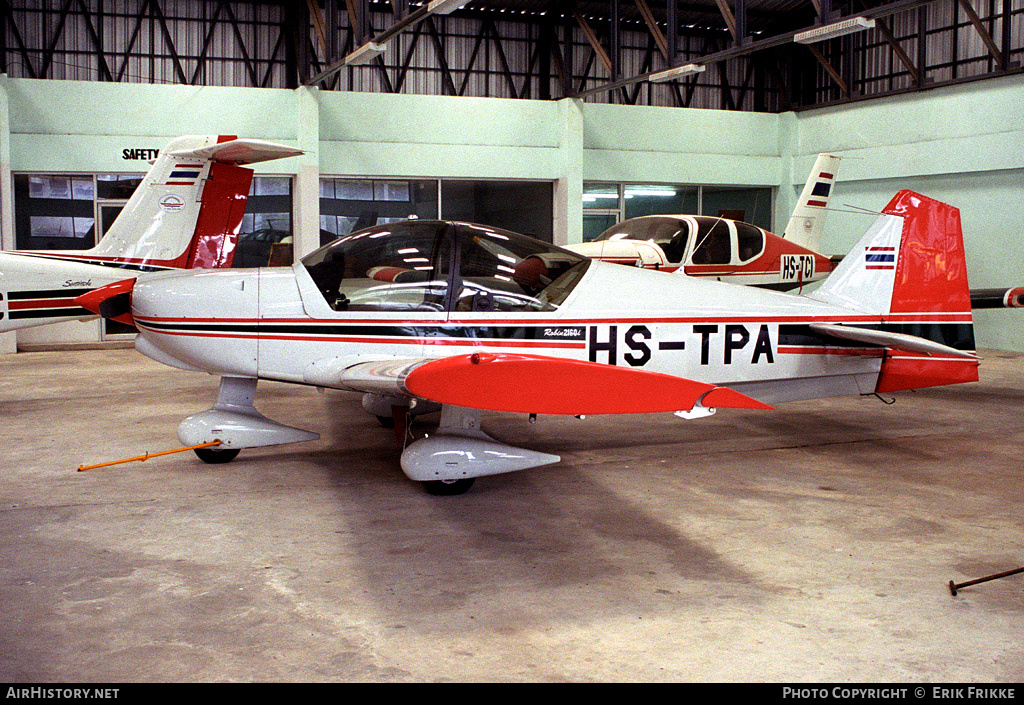 Aircraft Photo of HS-TPA | Robin R-2160i Alpha Sport | Civil Aviation Training Center - CATC | AirHistory.net #433203
