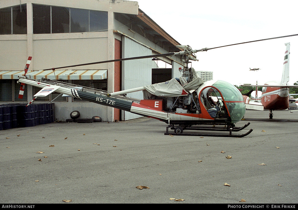 Aircraft Photo of HS-TZE | Hiller UH-12E | Civil Aviation Training Center - CATC | AirHistory.net #433207
