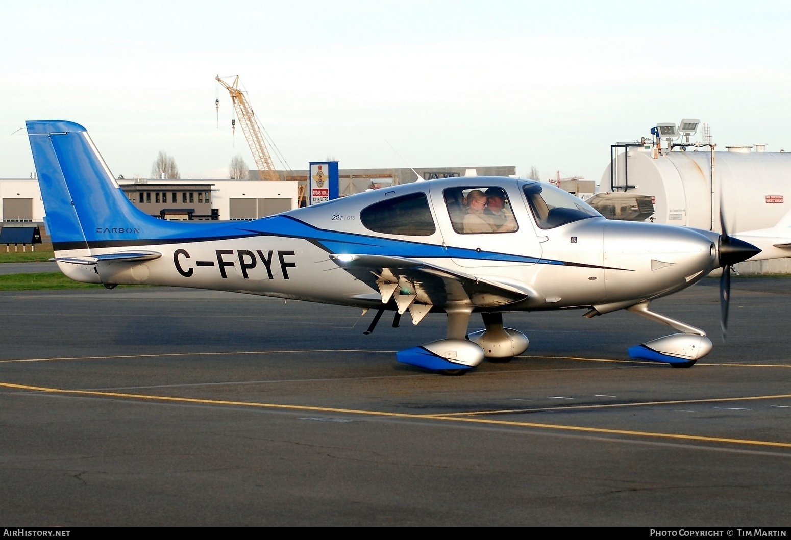 Aircraft Photo of C-FPYF | Cirrus SR-22T G5-GTS Carbon | AirHistory.net #433214