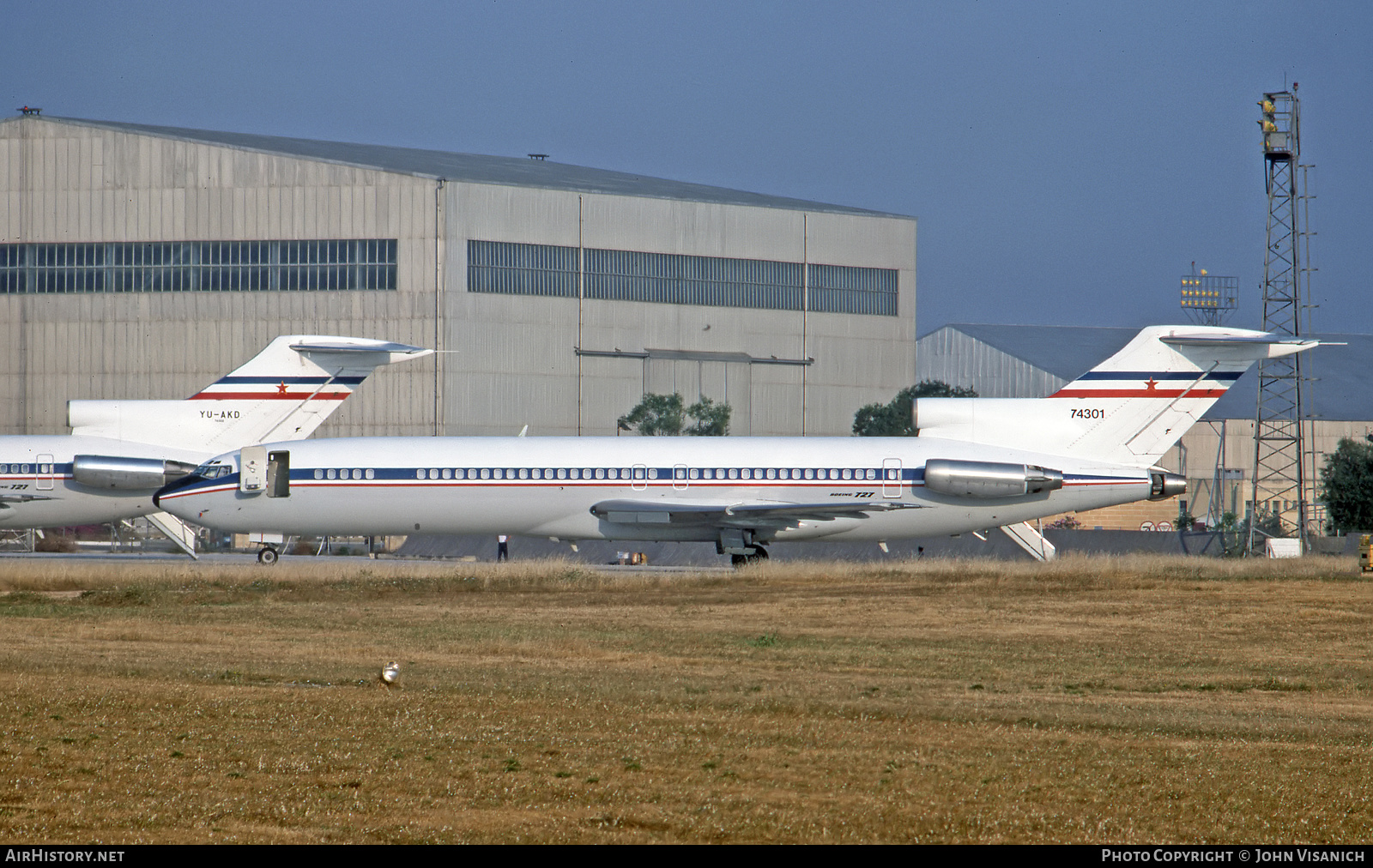 Aircraft Photo of 74301 | Boeing 727-2L8/Adv | Yugoslavia Government | AirHistory.net #433230