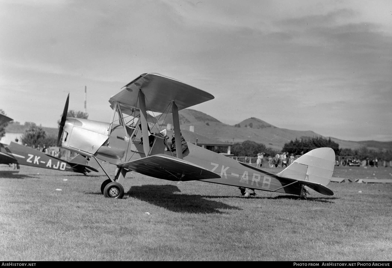 Aircraft Photo of ZK-ARB | De Havilland D.H. 82A Tiger Moth | AirHistory.net #433239