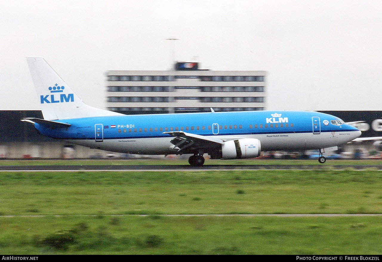 Aircraft Photo of PH-BDI | Boeing 737-306 | KLM - Royal Dutch Airlines | AirHistory.net #433257